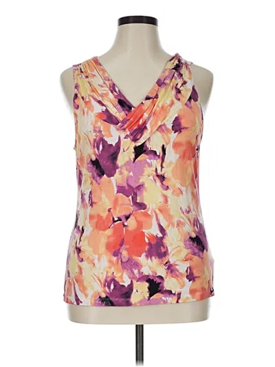 Pre-owned 212 Collection Sleeveless Blouse In Purple