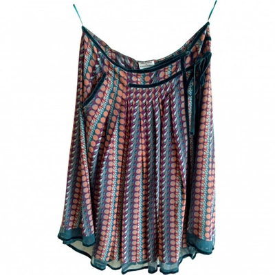 Pre-owned Philosophy Di Alberta Ferretti Multicolour Silk Skirt
