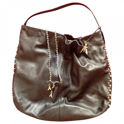 Pre-owned Patrizia Pepe Black Leather Handbag