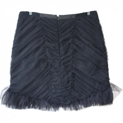 Pre-owned Viktor & Rolf Black Synthetic Skirt