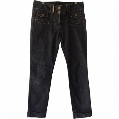 Pre-owned Dolce & Gabbana Black Cotton Jeans