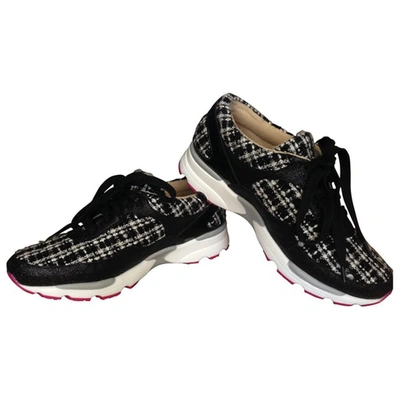 Pre-owned Jeffrey Campbell Black Cloth Trainers