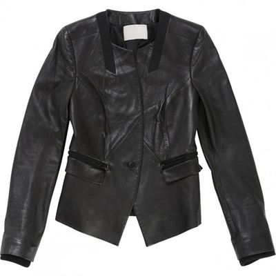 Pre-owned Jason Wu Black Leather Jacket