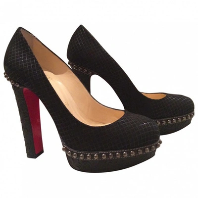 Pre-owned Christian Louboutin Black Pumps