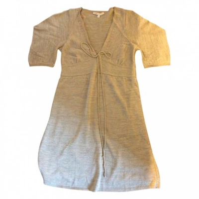 Pre-owned Maje Beige Synthetic Dress