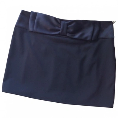 Pre-owned Just Cavalli Black Polyester Skirt