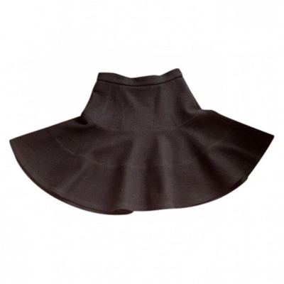 Pre-owned Derek Lam Black Wool Skirt