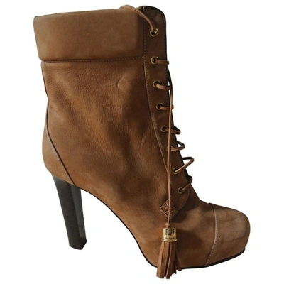 Pre-owned Dsquared2 Suede Ankle Boots In Other