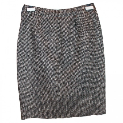 Pre-owned Lanvin Multicolour Wool Skirt
