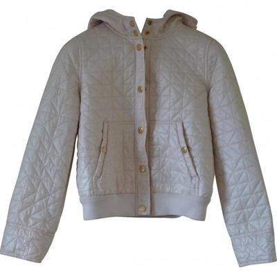Pre-owned Marc By Marc Jacobs White Polyester Jacket