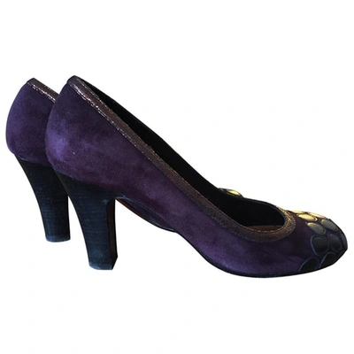 Pre-owned Chie Mihara Pumps In Purple