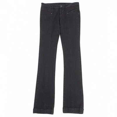 Pre-owned L'wren Scott Black Cotton Jeans