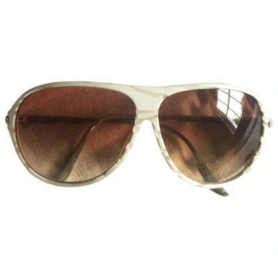 Pre-owned Dita White Sunglasses
