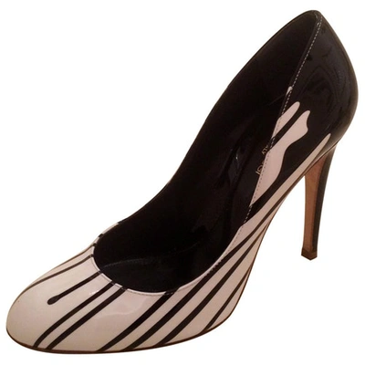 Pre-owned Sergio Rossi Black Patent Leather Heels