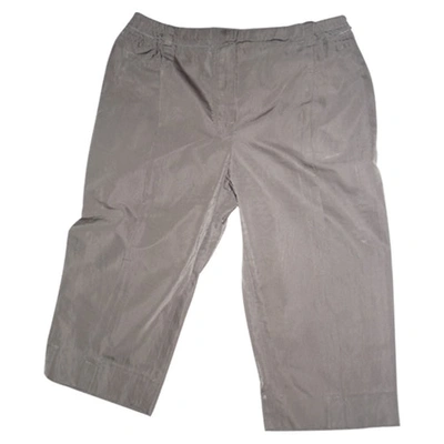 Pre-owned Louis Vuitton Silk Trousers