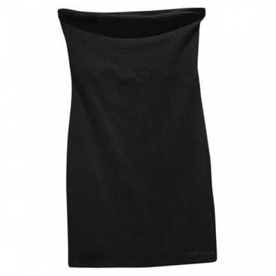 Pre-owned Allsaints Black Cotton - Elasthane Dress
