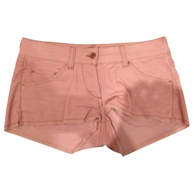 Pre-owned Isabel Marant Pink Cotton Trousers