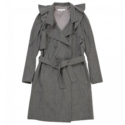 Pre-owned Vanessa Bruno Grey Wool Coat