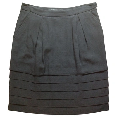 Pre-owned Marc Jacobs Black Wool Skirt