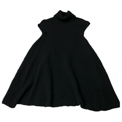 Pre-owned Balenciaga Black Wool Dress