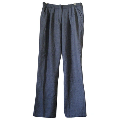 Pre-owned Forte Forte Grey Wool Trousers