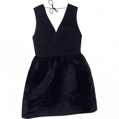 Pre-owned Alice And Olivia Black Silk Dress