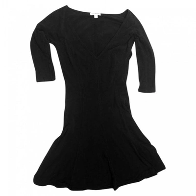 Pre-owned James Perse Black Cotton Dress