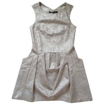 Pre-owned Theyskens' Theory Silver Polyester Dress