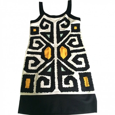Pre-owned Diane Von Furstenberg Multicolour Cotton Dress