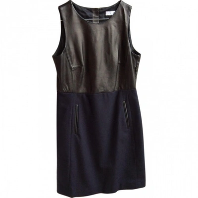 Pre-owned Sandro Leather Dress In Other