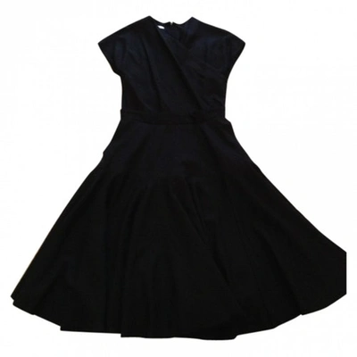 Pre-owned Carven Black Wool Dress
