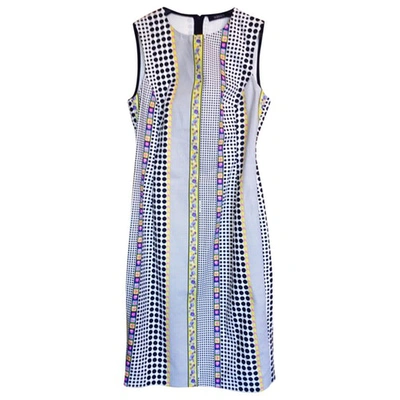 Pre-owned Versace Multicolour Cotton - Elasthane Dress