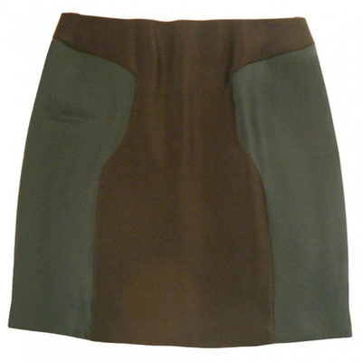Pre-owned Miu Miu Silk Skirt In Other