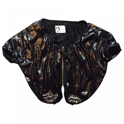 Pre-owned Lanvin Metallic Silk Jacket