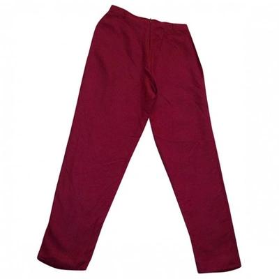 Pre-owned Jean Paul Gaultier Linen Trousers In Other