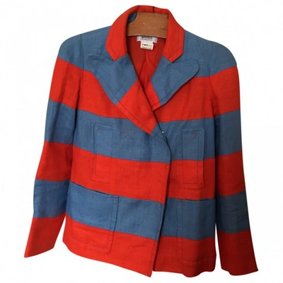 Pre-owned Sonia By Sonia Rykiel Multicolour Linen Jacket