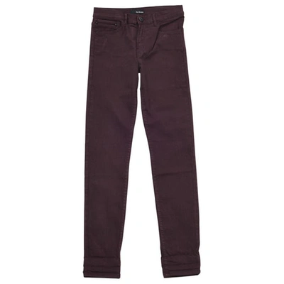 Pre-owned The Kooples Purple Cotton Jeans