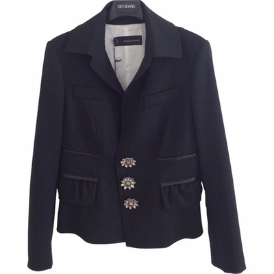 Pre-owned Dsquared2 Black Wool Jacket