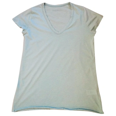 Pre-owned Zadig & Voltaire Blue Cotton Top