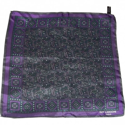 Pre-owned Guy Laroche Multicolour Silk Silk Handkerchief