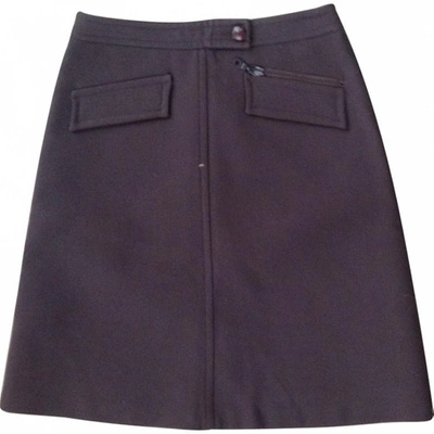 Pre-owned Paul & Joe Brown Wool Skirt