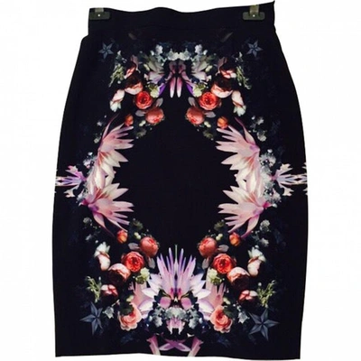 Pre-owned Givenchy Multicolour Viscose Skirt