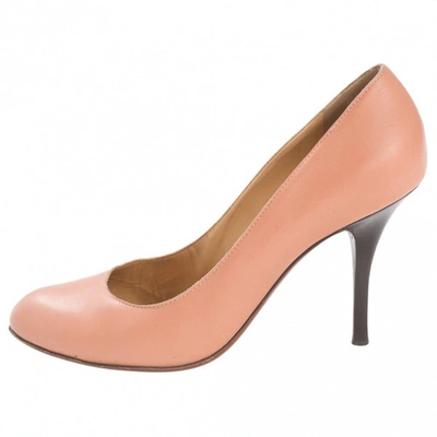 Pre-owned Lanvin Pink Leather Heels