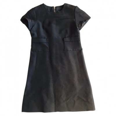 Pre-owned Balenciaga Black Silk Dress