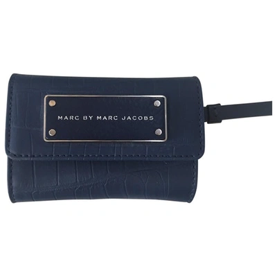 Pre-owned Marc By Marc Jacobs Blue Synthetic Purse