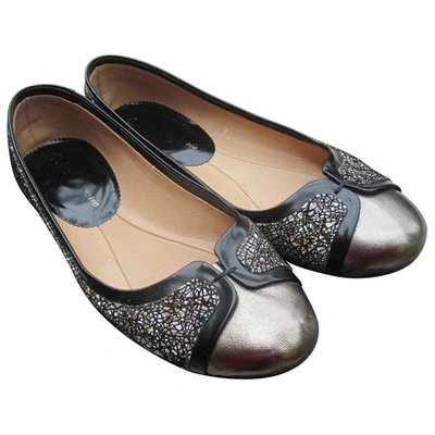Pre-owned Robert Clergerie Multicolour Leather Ballet Flats