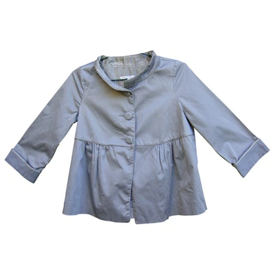 Pre-owned Maje Grey Cotton Jacket