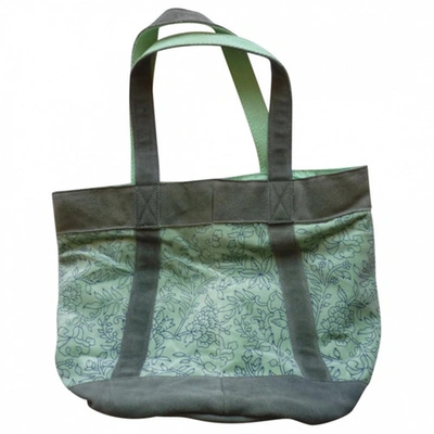 Pre-owned Antik Batik Green Handbag