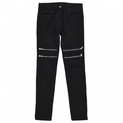 Pre-owned Sandro Black Cotton Jeans