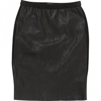 Pre-owned Isabel Marant Black Leather Skirt